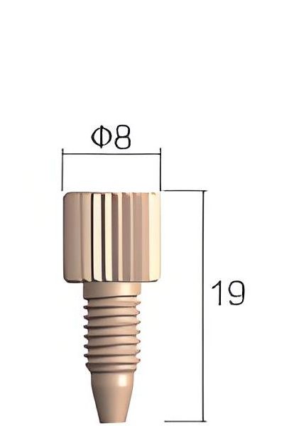 Conector de Una Pieza PEEK