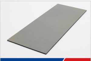 Placa de material compuesto PEEK reforzado con fibra de vidrio y fibra de carbono continua