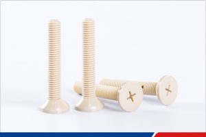 Tornillo de cruz avellanado PEEK