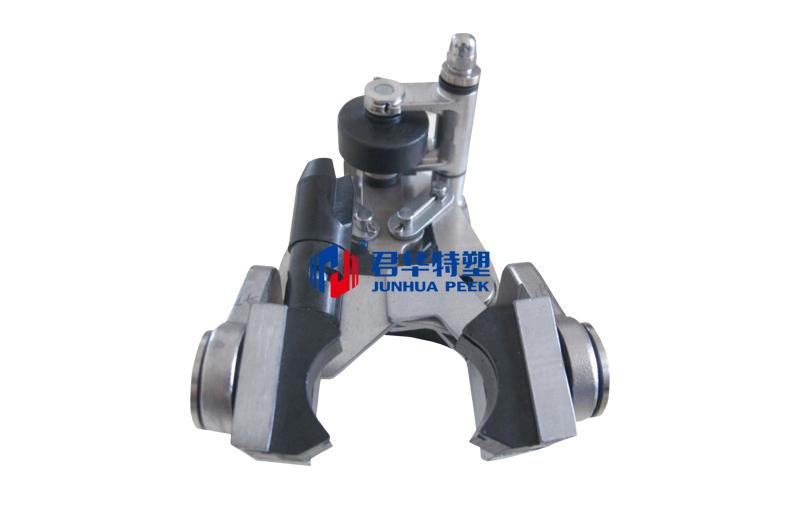 La manga guía del rodillo de la abrazadera para botellas de PEEK se utiliza en equipos de llenado de bebidas