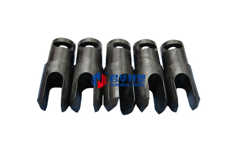 Columna de riel de sujeción PEEK para ensamblaje de enjuagadora de botellas