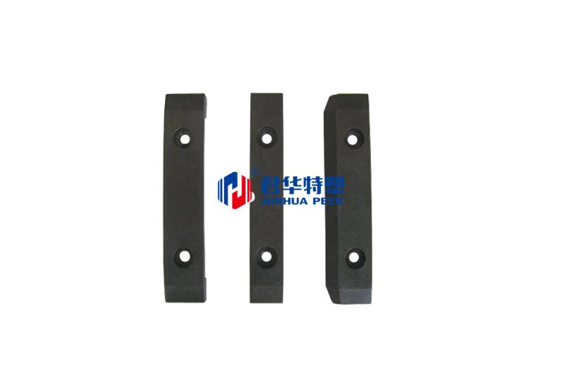 Deslizador resistente al desgaste de PEEK, juego de tres piezas para pinzas de tela