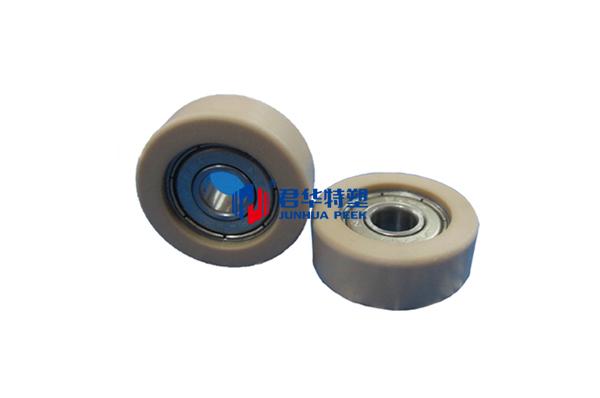 Cojinetes recubiertos de PEEK utilizados en maquinaria de llenado de bebidas
