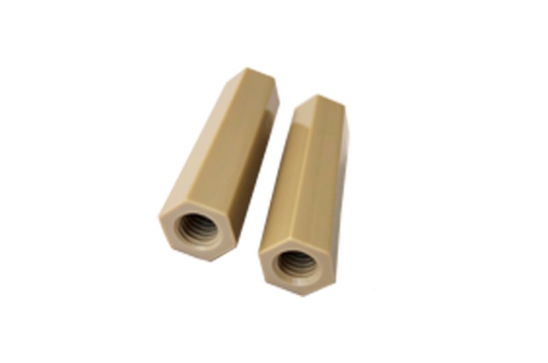 Separador externo hexagonal de PEEK