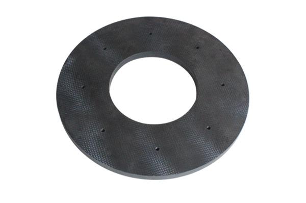 Placa de empuje compuesta de CF/PEEK