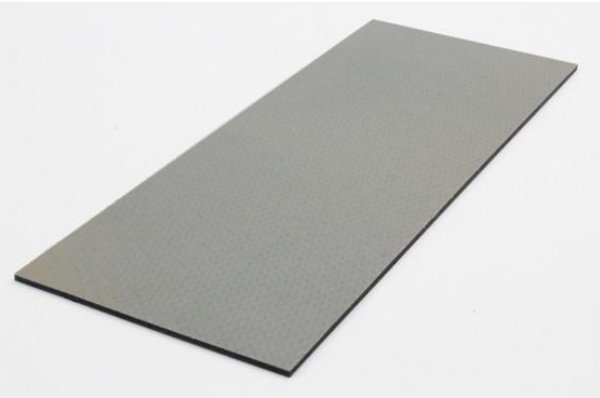 Placa de material compuesto de PEEK reforzado con fibra de carbono continua y fibra de vidrio