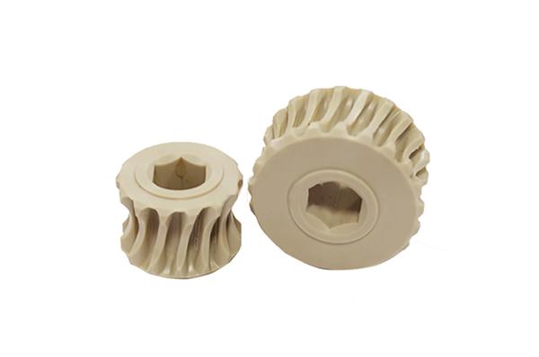 Engranajes de tornillo sin fin de PEEK