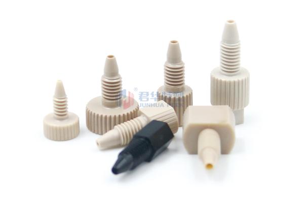 Accesorios integrales de alta presión PEEK