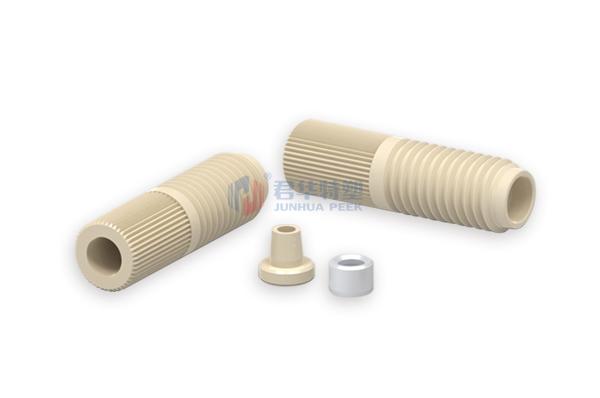 Junta partida de PEEK con manguito de cuchilla de acero inoxidable