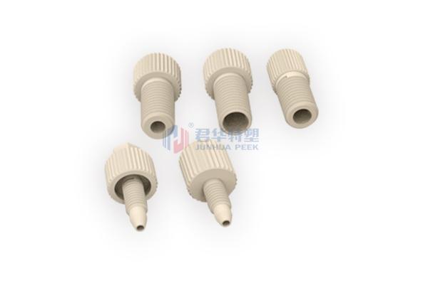 Conectores PEEK para la industria farmacéutica
