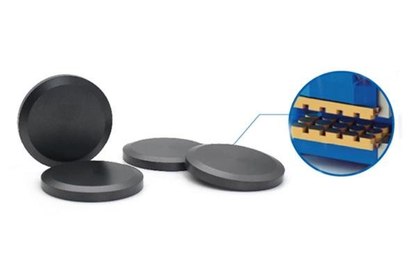 Placa de fricción para aerogenerador de polímero PEEK