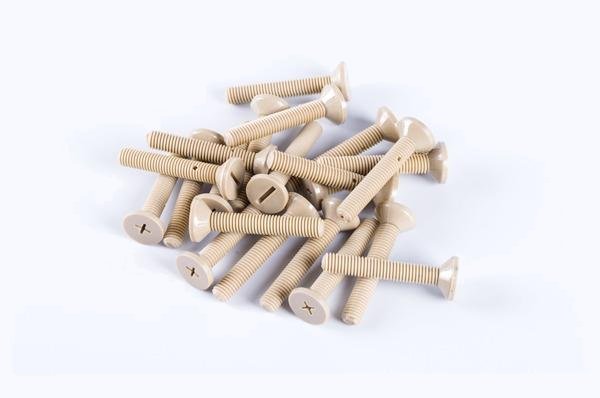 Tornillo de cruz con cabeza redonda M6 PEEK