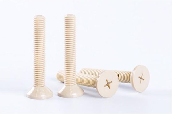 Tornillo cruciforme avellanado de PEEK