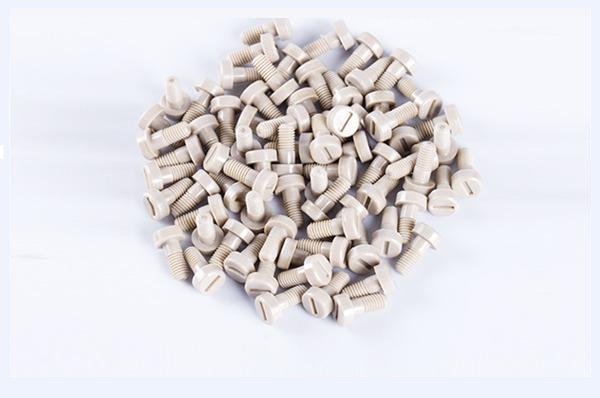 Tornillo de PEEK de Cabeza Redonda Ranurada