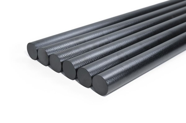 Barra de PEEK (PEEK5600LF30)PEEK con 30% de Fibra de Carbono, Grafito y PTFE (PEEK5600LF30) Barra