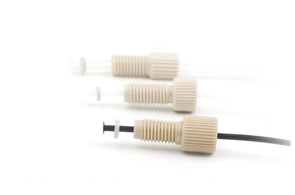 Accesorios de tubería con brida de PEEK