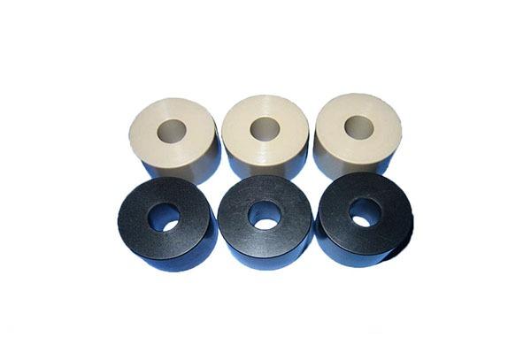 Rodillo recto resistente al desgaste a altas temperaturas de PEEK